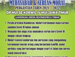 DP MUI IV Jatim Issues Moral Appeal &Muhasabah At The Turn of the Year