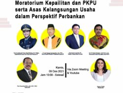 TSTI dan ISHI Selenggarakan Talkshow Moratorium Kepailitan dan Penundaan Kewajiban Pembayaran Utang