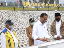 Presiden Jokowi Resmikan Empat Embung di Jawa Tengah
