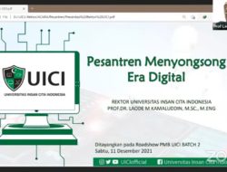 UICI Gelar Webinar Dunia Pesantren Songsong Era Digital