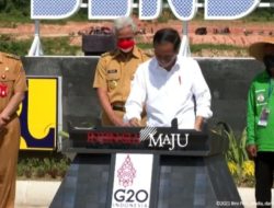 Presiden Jokowi Resmikan Bendungan Pidekso di Wonogiri