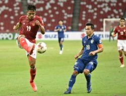 Kalah Kelas, Timnas Indonesia Dibantai Thailand 4-0