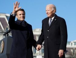 Biden and Macron hold talks on Ukraine, climate, China