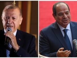 Turkiye’s Erdogan, Egypt’s El-Sisi discuss Israel-Gaza war, humanitarian aid